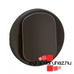 Legrand Céliane széles billentyű, keresztkapcsolóhoz, burkolat, fekete, Legrand CN0005
