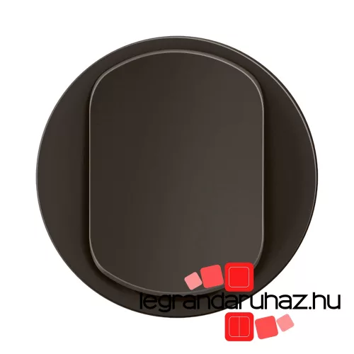Legrand Céliane széles billentyű, keresztkapcsolóhoz, burkolat, fekete, Legrand CN0005