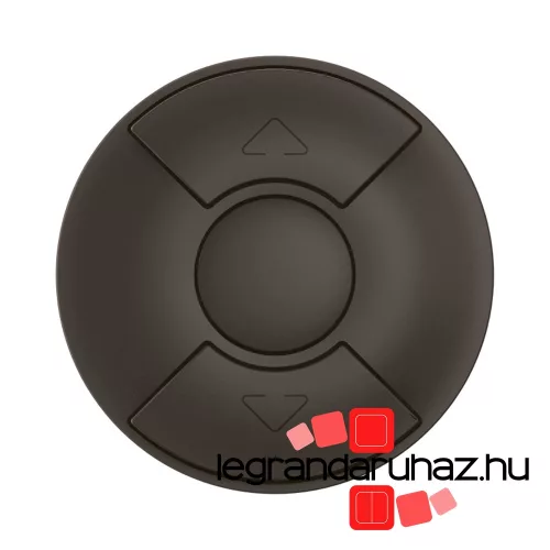 Legrand Céliane redőnykapcsoló/nyomó burkolat, fekete, Legrand CN0043