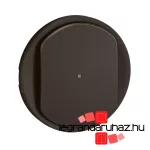 Legrand Céliane 3 vezetékes nyomógombos fényerőszabályzó LED 150W burkolat, fekete, Legrand CN0064