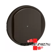   Legrand Céliane 3 vezetékes nyomógombos fényerőszabályzó LED 150W burkolat, fekete, Legrand CN0064