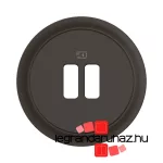Legrand Céliane dupla USB burkolat, fekete, Legrand CN0154