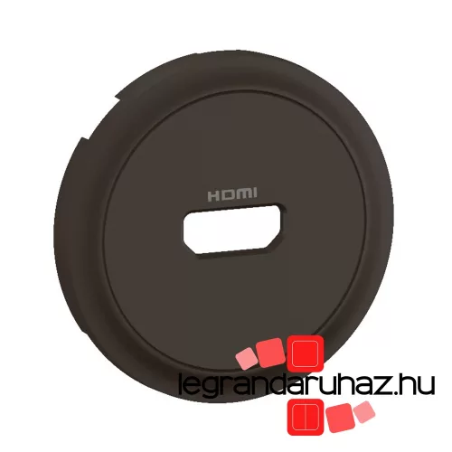 Legrand Céliane HDMI 2.0 burkolat, fekete, Legrand CN0314