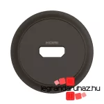 Legrand Céliane HDMI 2.0 burkolat, fekete, Legrand CN0314