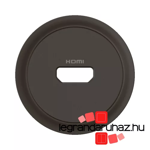 Legrand Céliane HDMI 2.0 burkolat, fekete, Legrand CN0314