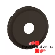 Legrand Céliane TV aljzat burkolat, fekete, Legrand CN0382