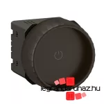 Legrand Céliane forgatógombos fényerőszabályzó nulla vezető nélkül, fekete, Legrand CN0408