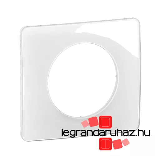 Legrand Céliane egyes keret, kristály fehér, Legrand CP0001
