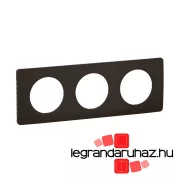 Legrand Céliane hármas keret, matt fekete, Legrand CP0103