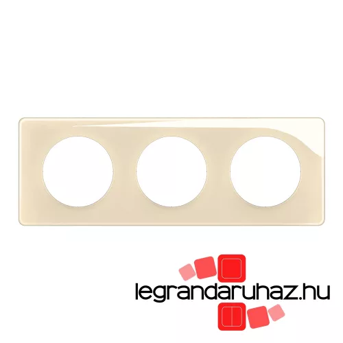 Legrand Céliane hármas keret elefántcsont, Legrand CP0203