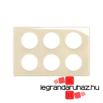 Legrand Céliane 2x3 keret, elefántcsont, Legrand CP0210