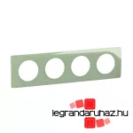 Legrand Céliane négyes keret, szeladon zöld, Legrand CP0504