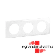  Legrand Céliane hármas keret, strukturált fehér, Legrand CP0603