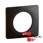 Legrand Céliane egyes keret, fekete meteor, Legrand CP0701
