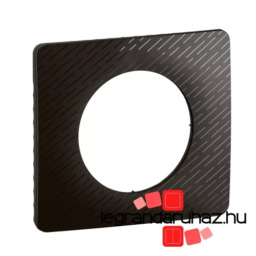 Legrand Céliane egyes keret, fekete meteor, Legrand CP0701