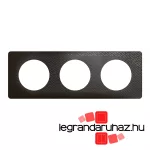 Legrand Céliane hármas keret, fekete meteor, Legrand CP0703