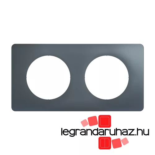 Legrand Céliane kettes keret, viharkék, Legrand CP0902