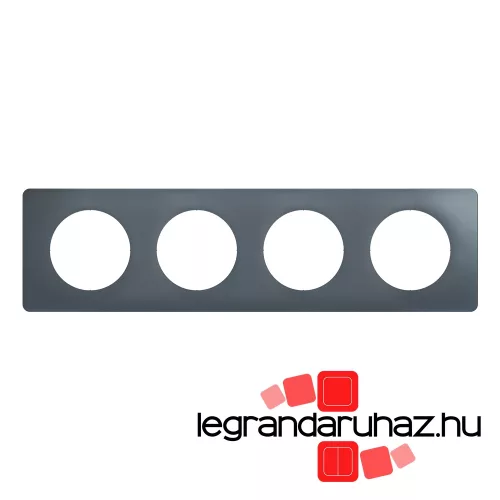 Legrand Céliane négyes keret, viharkék, Legrand CP0904