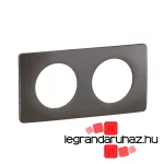 Legrand Céliane kettes keret, hamuszürke, Legrand CP1002