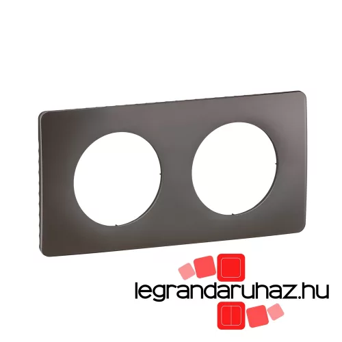 Legrand Céliane kettes keret, hamuszürke, Legrand CP1002