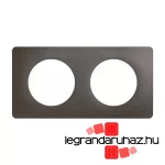 Legrand Céliane kettes keret, hamuszürke, Legrand CP1002