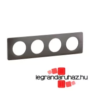 Legrand Céliane négyes keret, hamuszürke, Legrand CP1004