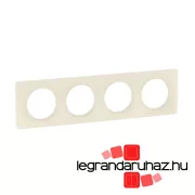   Legrand Céliane négyes keret, mandulafehér, Legrand CP1104