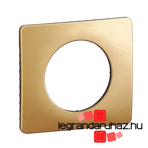 Legrand Céliane egyes keret selyemfényű réz, Legrand CP1201