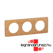Legrand Céliane hármas keret, parafa, Legrand CP1303