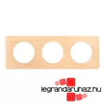 Legrand Céliane hármas keret, bükkfa, Legrand CP1403