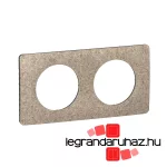 Legrand Céliane kettes keret, filc, Legrand CP1502