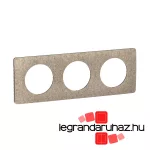 Legrand Céliane hármas keret, filc, Legrand CP1503