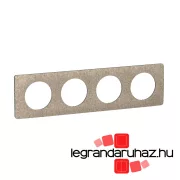Legrand Céliane négyes keret, filc, Legrand CP1504