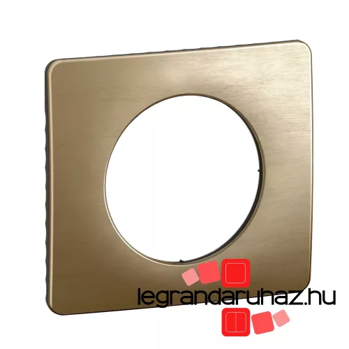 Legrand Céliane egyes keret, selyemfényű bronz, Legrand CP1601