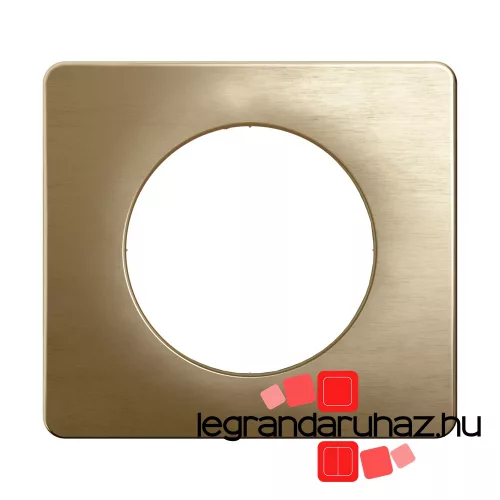 Legrand Céliane egyes keret, selyemfényű bronz, Legrand CP1601