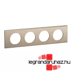 Legrand Céliane négyes keret, selyemfényű nikkel, Legrand CP2104