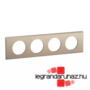   Legrand Céliane négyes keret, selyemfényű nikkel, Legrand CP2104