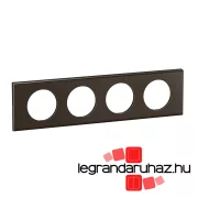   Legrand Céliane négyes keret, selyemfényű sötét nikkel, Legrand CP2204