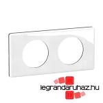 Legrand Céliane kettes keret, Limoges porcelán, Legrand CP2302