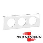 Legrand Céliane hármas keret, Limoges porcelán, Legrand CP2303