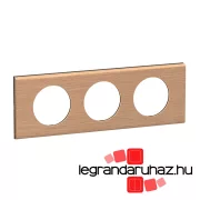 Legrand Céliane hármas keret, tölgyfa, Legrand CP2403