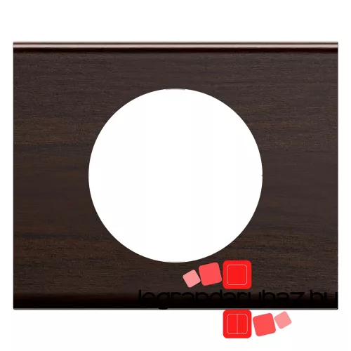 Legrand Céliane egyes keret, wenge fa, Legrand CP2501