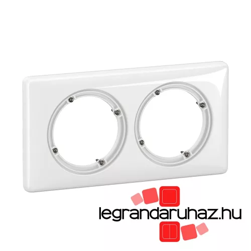 Legrand Céliane kettes keret, IP44 , fehér, Legrand CP2702