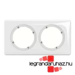 Legrand Céliane kettes keret, IP44 , fehér, Legrand CP2702