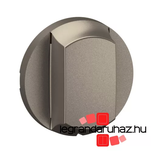 Legrand Céliane húzókapcsoló/nyomó burkolat, titánium, Legrand CT0008