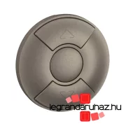   Legrand Céliane redőnykapcsoló/nyomó burkolat, titánium, Legrand CT0043