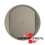 Legrand Céliane 3 vezetékes nyomógombos fényerőszabályzó LED 150W burkolat, titánium, Legrand CT0064