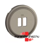 Legrand Céliane dupla USB burkolat, titán, Legrand CT0154