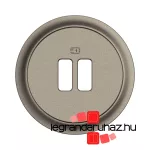 Legrand Céliane dupla USB burkolat, titán, Legrand CT0154