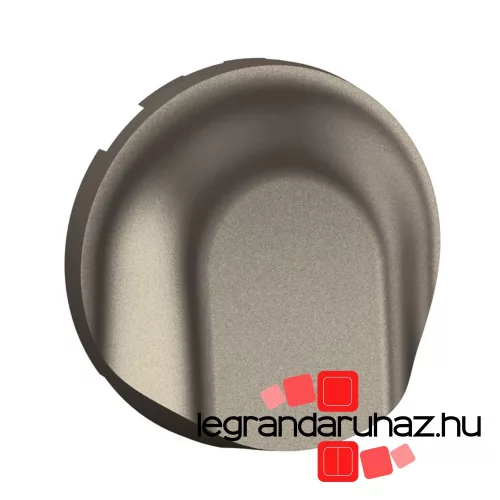Legrand Céliane kábelkivezető burkolat, titánium, Legrand CT0181